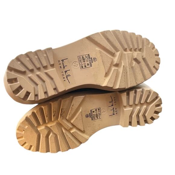 NWOT Nicole Miller Over the Knee Tie Back Black Boots – Sz 8.5 - Picture 6 of 6